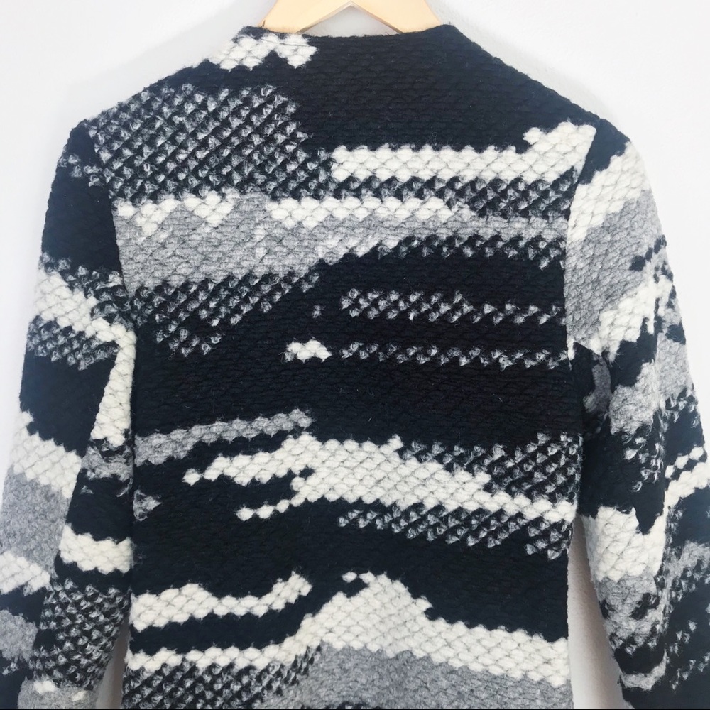 Anthropologie Guest Editor Wool Drape Cardigan - image 4